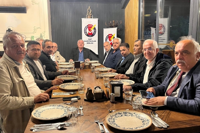GAP Gazeteciler Birliği Üyeleri 2023 yılını Başkonuş’ta değerlendirdi