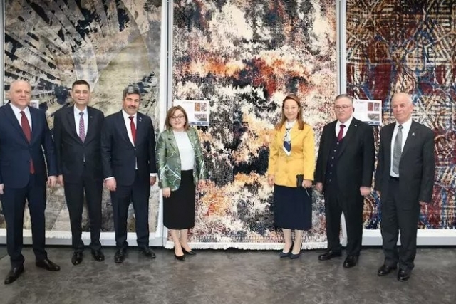 Dünya halı modasının geleceği Gaziantep’te yazılıyor!