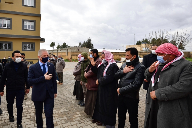 Vali Gül Cerablus’ta incelemelerde bulundu