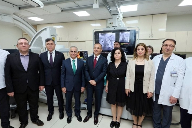 GAÜN ÇOCUK HASTANESİ’NDE PEDİATRİK EPS ÜNİTESİ VALİ ÇEBER’İN KATILIMIYLA AÇILDI