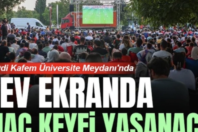 Gaziantep Büyükşehir, milli heyecana ortak oluyor