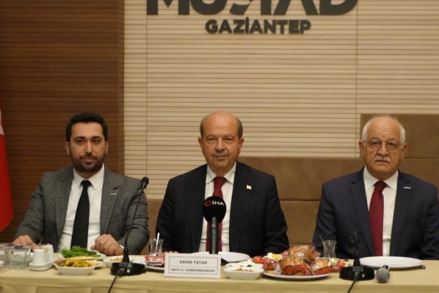 KKTC 5. Cumhurbaşkanı Ersin Tatar: "MÜSİAD, iş dünyasında bizlerin temsilcisidir"