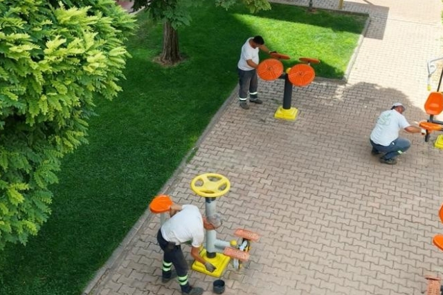 Şehitkamil'de parklar yenileniyor