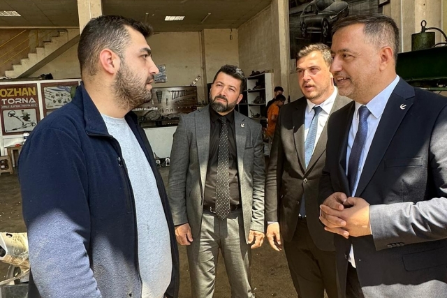 Yeniden Refah Partisi Gaziantep Milletvekili adaylarını esnaf bağrına bastı