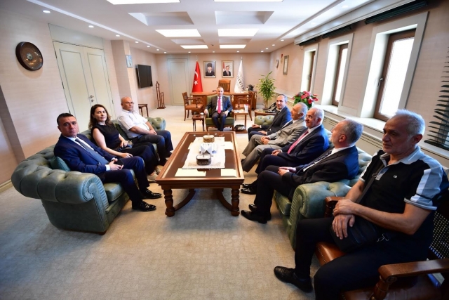 GGC'den, Vali Çeber'e ziyaret