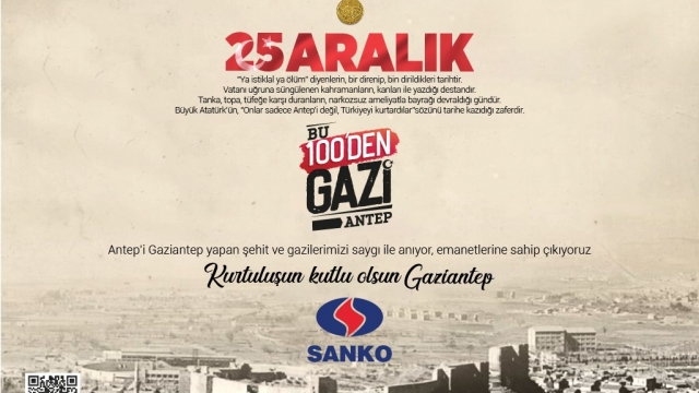SANKO Holding 25 Aralık